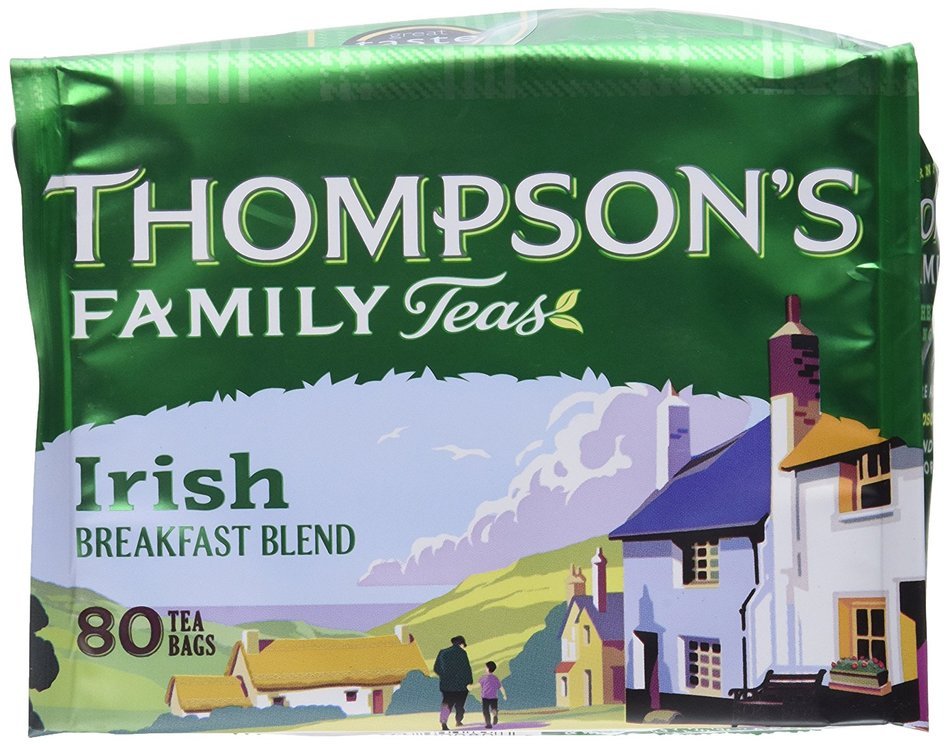 Punjana Tea Ltd Tea, Irish Breakfast, 80-Count (Pack of 4)