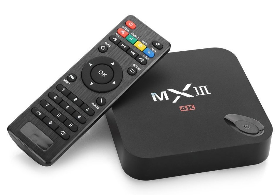MXIII 4K Android 4.4 TV Box - Amlogic S802 Quad Core CPU, Octa Core Mali 450 GPU, 1GB RAM, XMBC, OTG