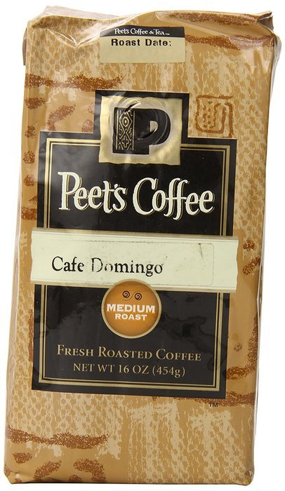Peet's Coffee & Tea Cafe Domingo Ground Coffee, 1 Pound