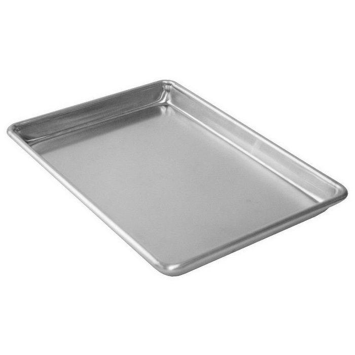 New Baking Cookie Pan Quarter Size Aluminum Sheet Pan 10" x 13" Must Have