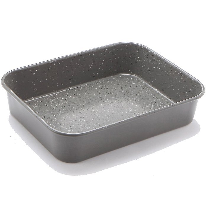 casaWare Ceramic Coated NonStick Lasagna/Roaster Pan 13 x 10 x 3-Inch (Cream/Red) N3