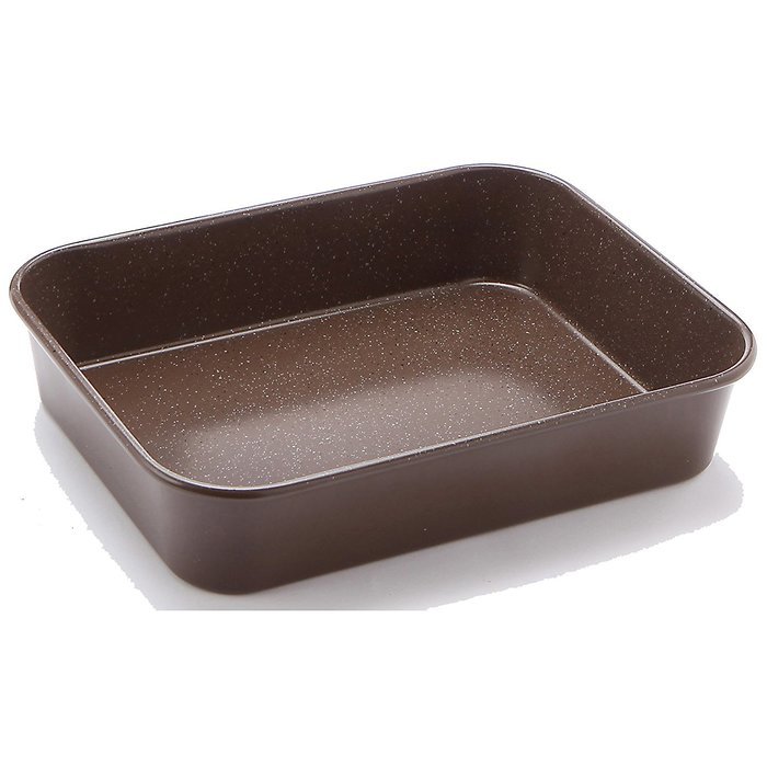 casaWare Ceramic Coated NonStick Lasagna/Roaster Pan 13 x 10 x 3-Inch (Cream/Red) N8