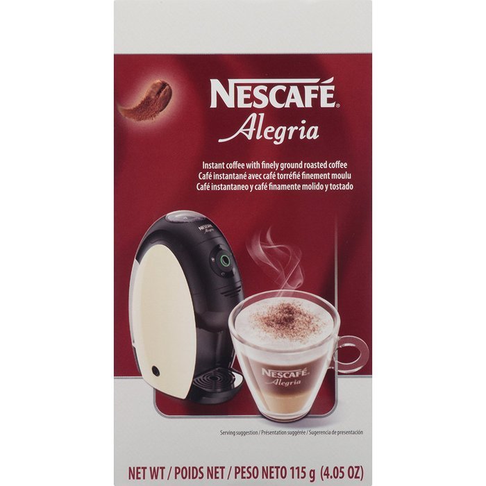 Nescafe Alegria 510 Coffee, for the Nescafe Alegria 510 Barista Coffee Machine, 4.05 Ounce N3