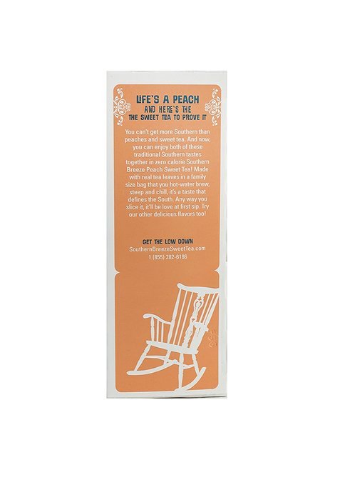 Southern Breeze Sweet Tea Peach, 16 Count (Pack of 6) N7