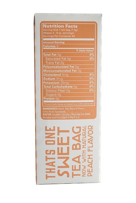 Southern Breeze Sweet Tea Peach, 16 Count (Pack of 6) N8