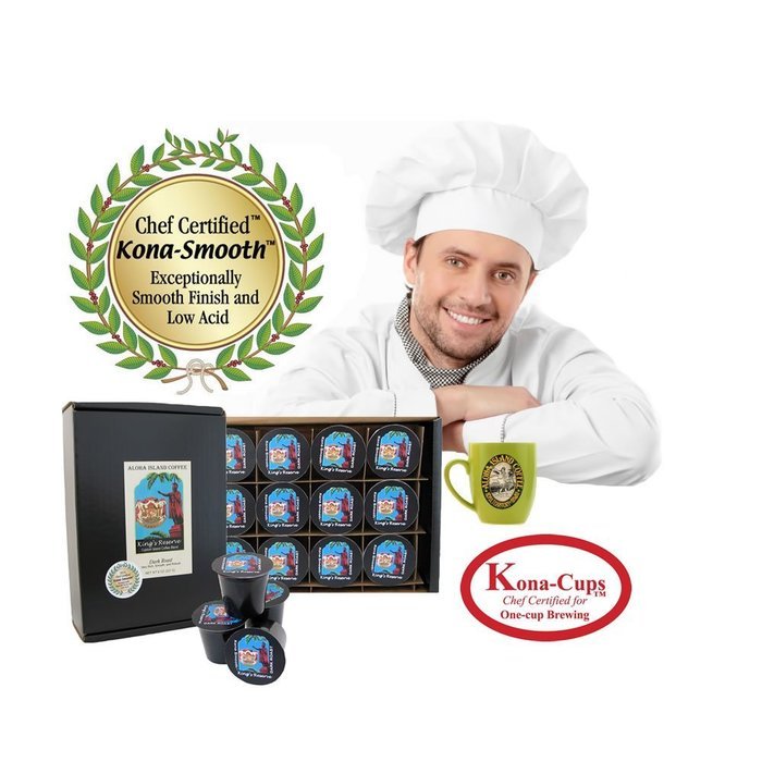 Keurig 2.0, 100% Kona Coffee K-cups, Private Reserve Diamond Pure Kona, for Keurig 2.0, Box of 20 K-cups N4