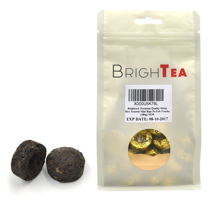 Brightea&reg; 375g Prime Quality Aged Ripe Pu Erh (Chinese Puerh / Pu-erh) Bing Cake China Tea with Distinct "Zhangxiang... N17