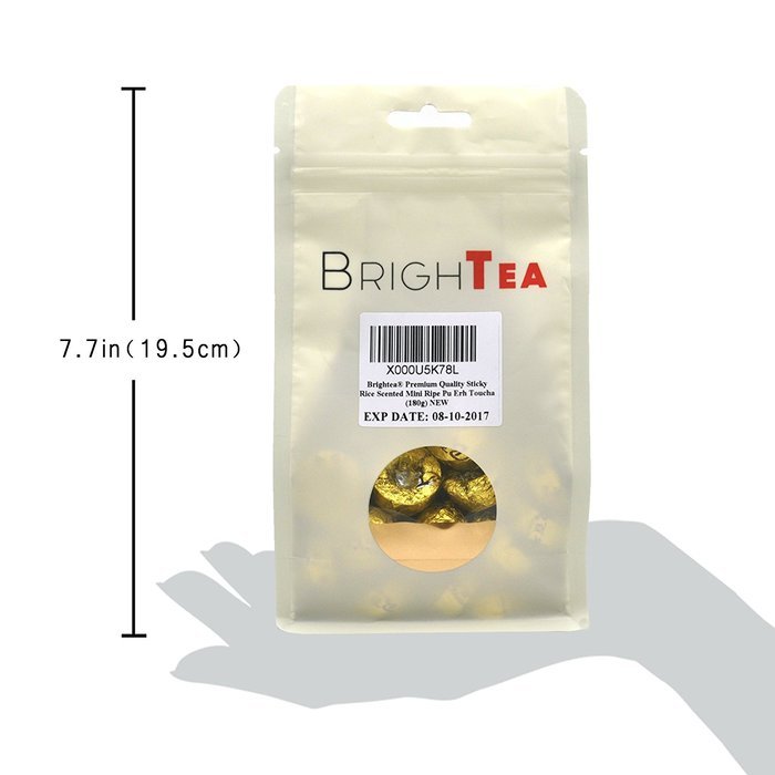 Brightea&reg; 375g Prime Quality Aged Ripe Pu Erh (Chinese Puerh / Pu-erh) Bing Cake China Tea with Distinct "Zhangxiang... N22