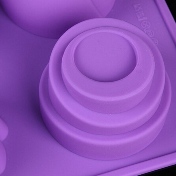Cake Mold, YORIKIN Silicone Muffin Cups Handmade Soap Molds Biscuit Chocolate Ice Cake Baking Mold Cake Pan N2