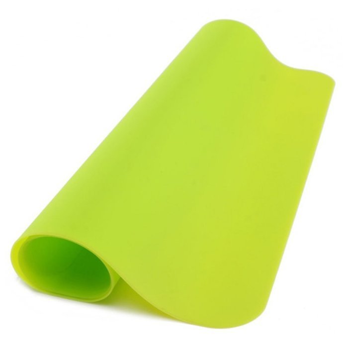 EXIU Kitchen Non-stick Silicon Oven Pastry Baking Mat Green