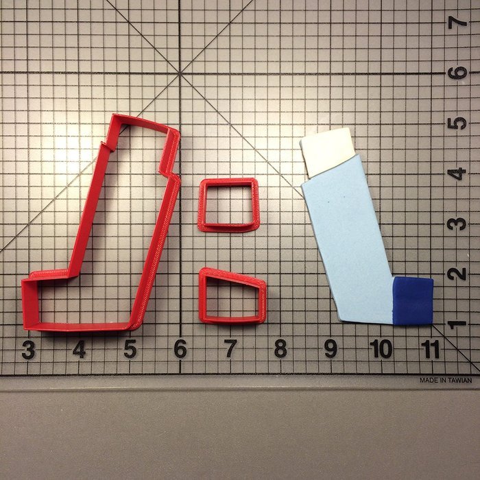 Inhaler 101 Cookie Cutter Set (3 icnhes) N2