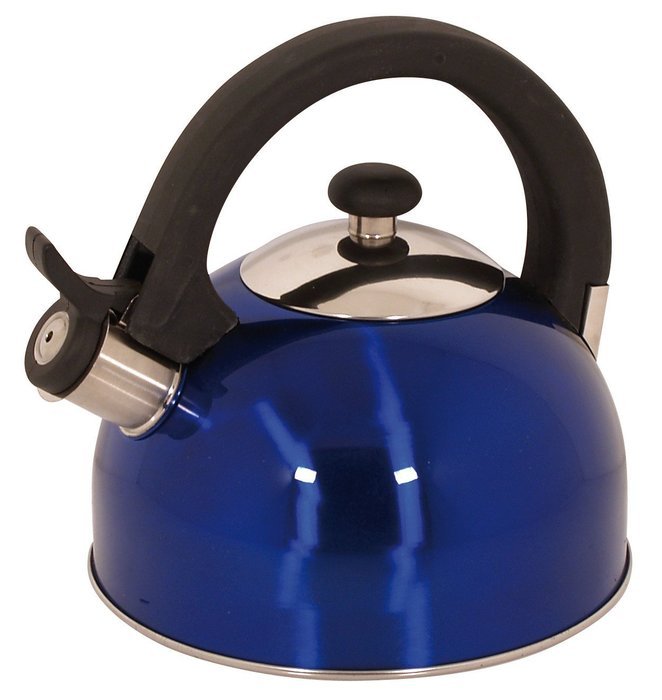 Magefesa 2.1-Quart Sabal Stainless Steel Tea Kettle, Red N7