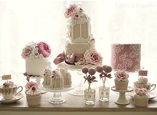 1pcs,38.5cm*28.3cm Large Baking Mat Fondant Silicone Cake Mold Lace Mold Cake Decorating Tools Chocolate Molde... N5