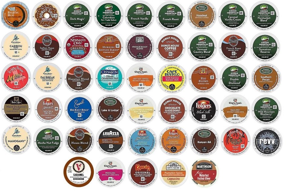 50 Count K Cup Variety Pack - ALL the Top GREEN MOUNTAIN Favorites in one variety pack - 50 Different K Cups -...