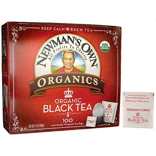 Newman's Own Organics Organic Black Tea 100 Bag(S)