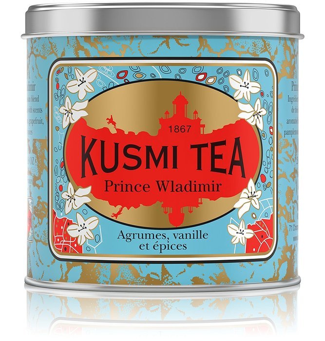 Kusmi Tea Prince Vladimir, Loose Tea, 8.8-Ounce Tins