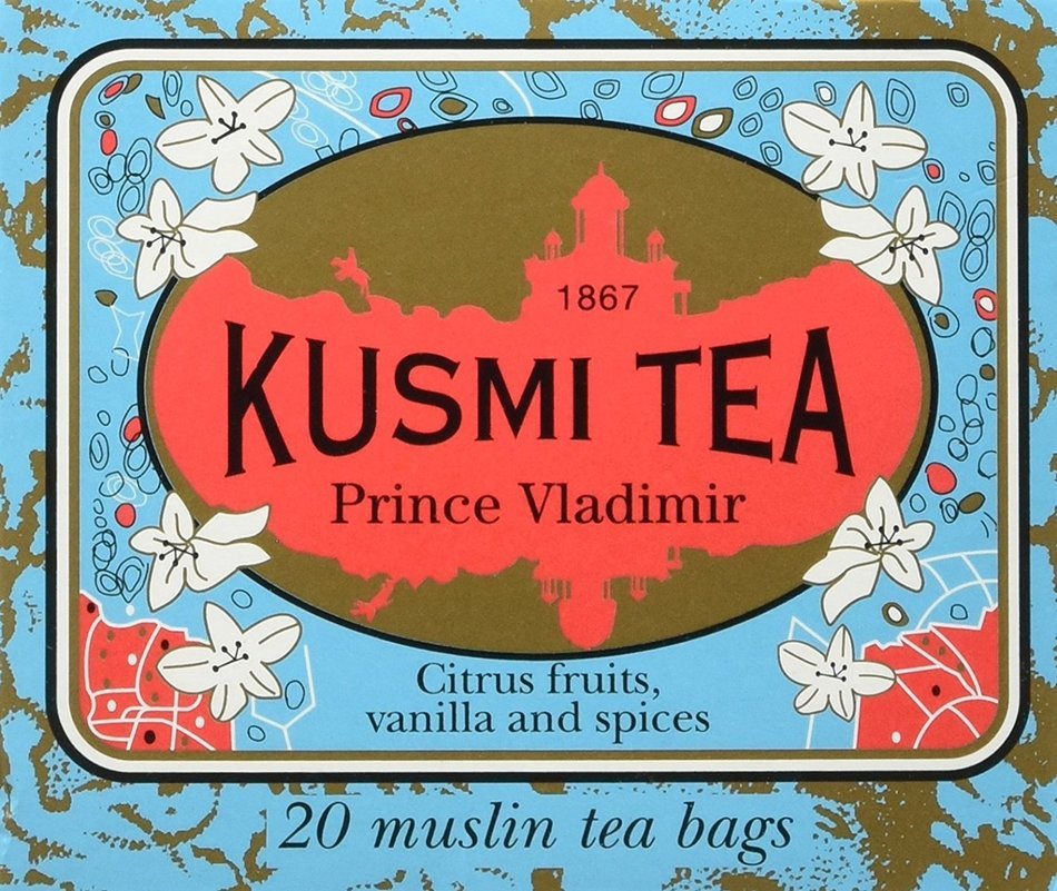 Kusmi Tea Prince Vladimir, Loose Tea, 8.8-Ounce Tins N4