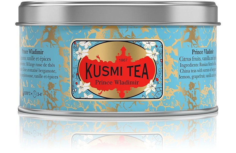 Kusmi Tea Prince Vladimir, Loose Tea, 8.8-Ounce Tins N6