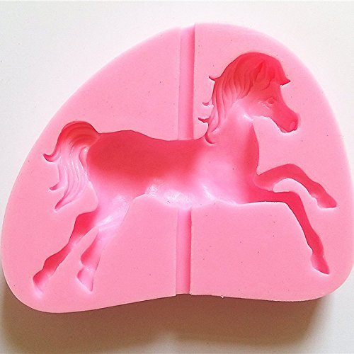 "Bakeware Silicone Horse Fondant Chocolate Mold Mould Cake Decoration" shopping