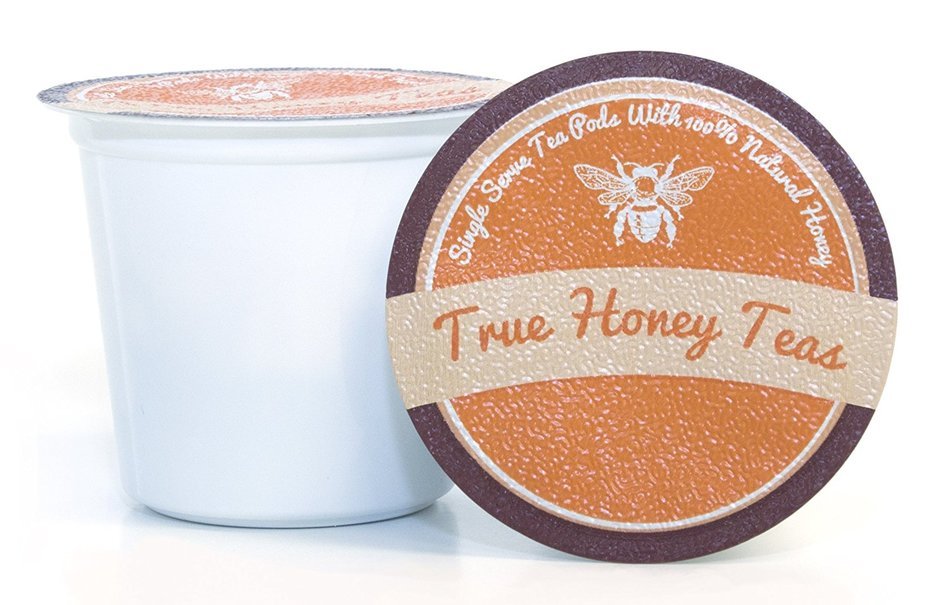 Honey Infused English Breakfast Single Serve Tea for Keurig K-Cup Brewers (Box of 24)