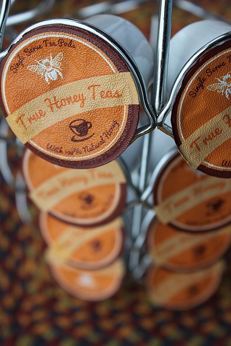 Honey Infused English Breakfast Single Serve Tea for Keurig K-Cup Brewers (Box of 24) N4