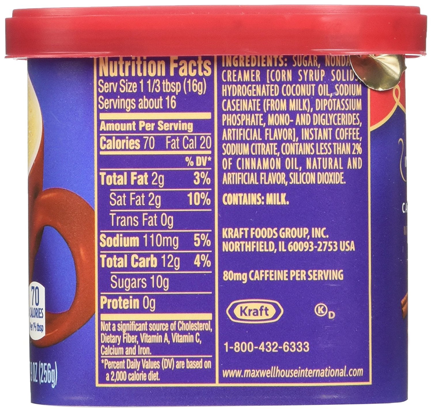 Maxwell House International Coffee Café Vienna, 9Ounce Cans (Pack of 6