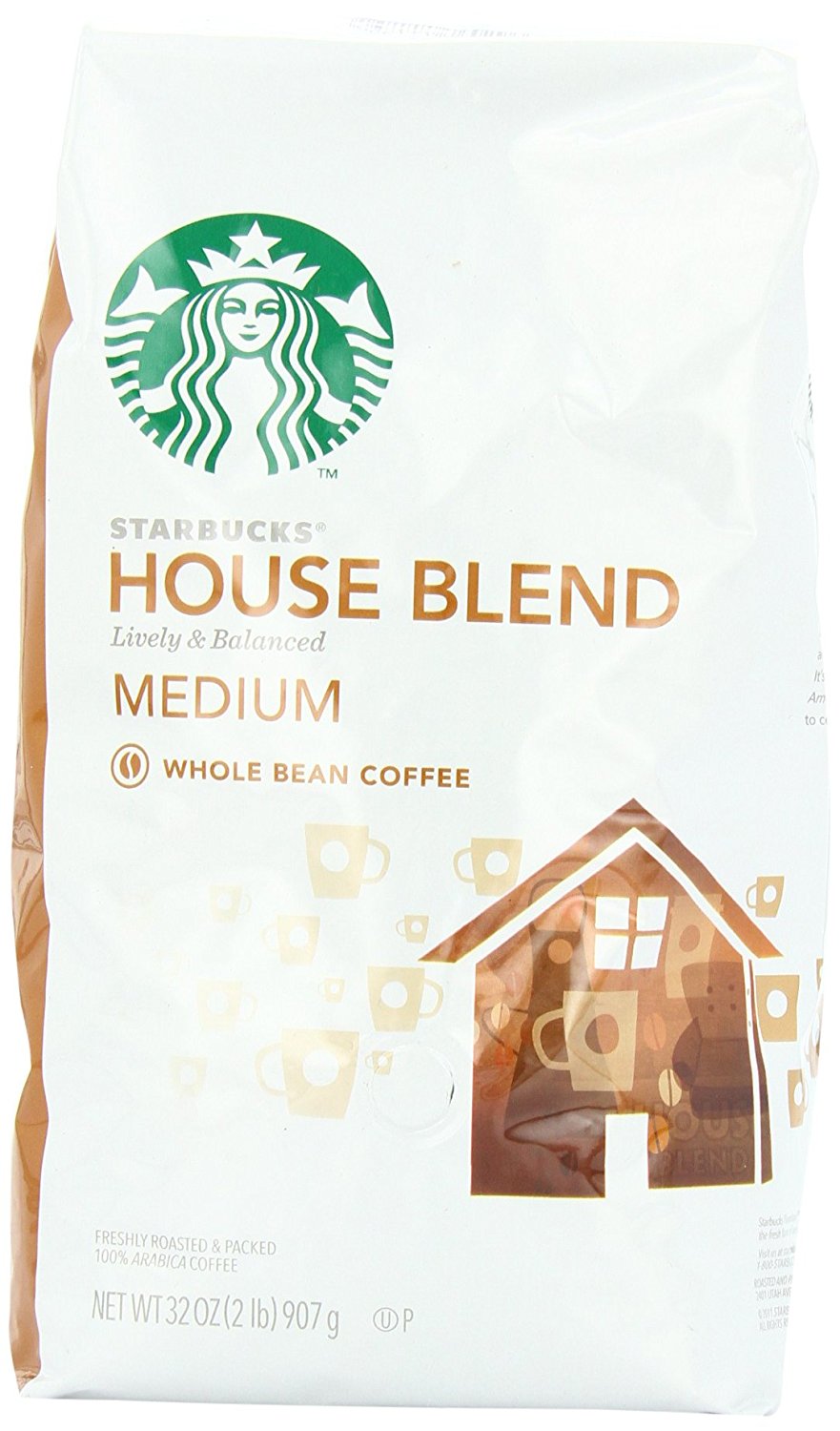 Starbucks House blend Whole Bean Coffee, 32 Ounce free image download