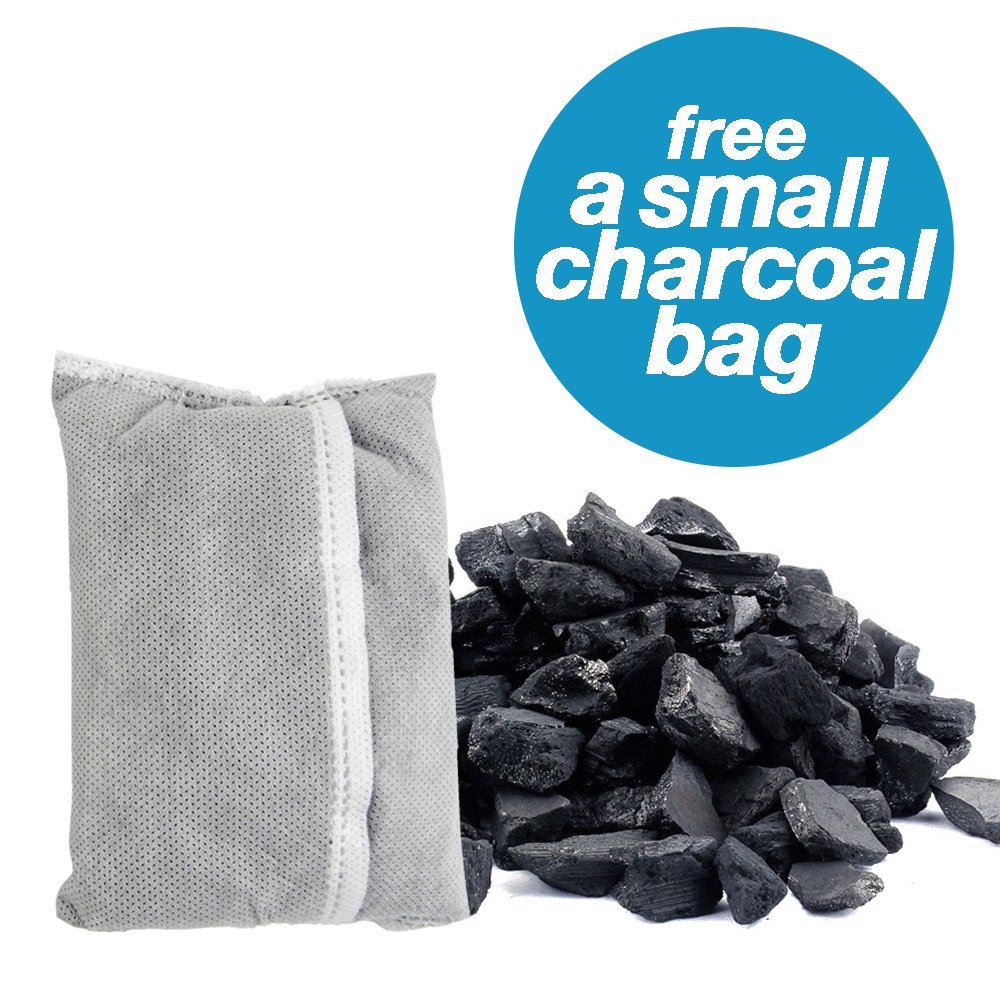 Purify Bamboo Charcoal 4 Pack Most Effective Natural Deodorizer Bag