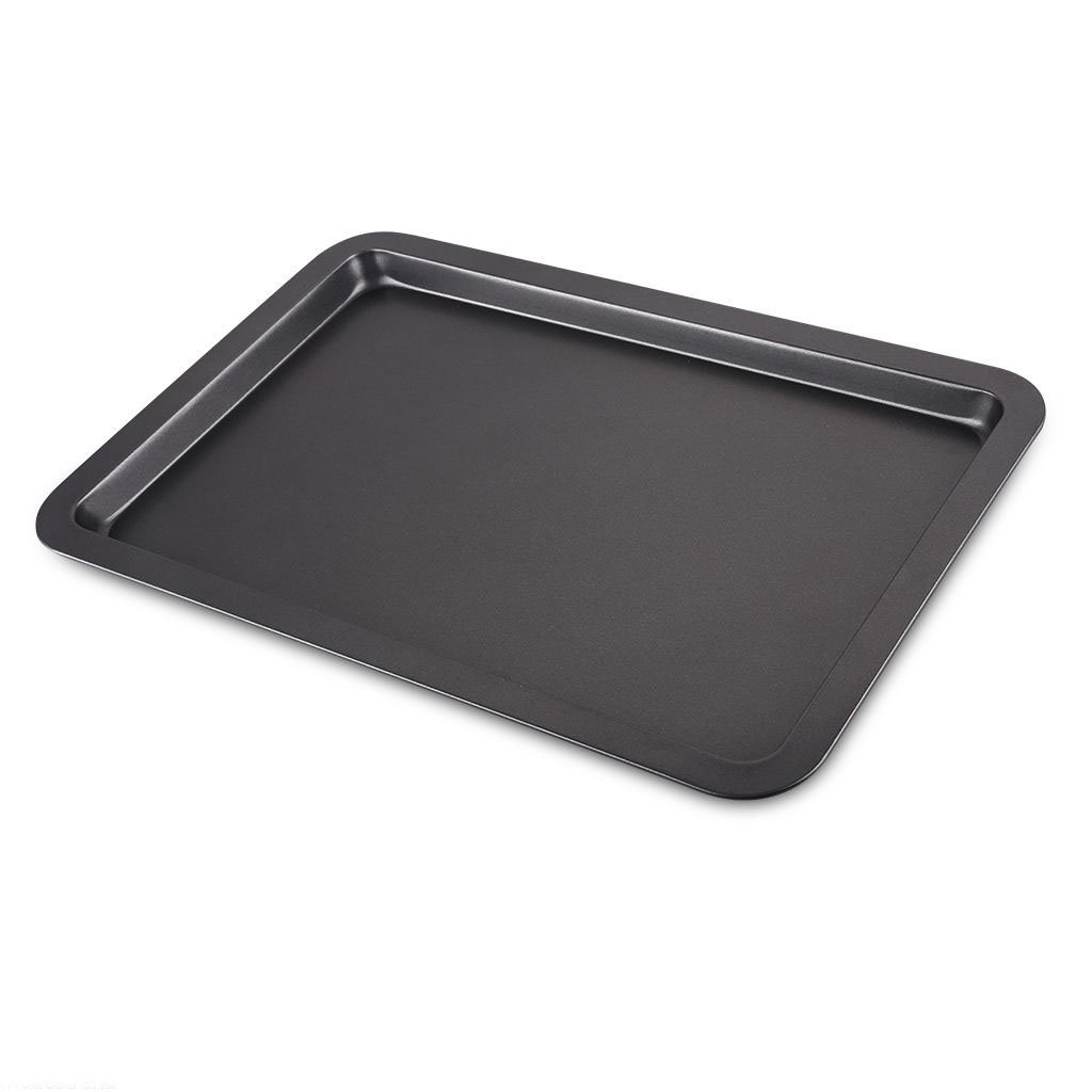 3-Piece Nonstick Bakeware Baking and Cookie Sheet Set Serving Tray ...