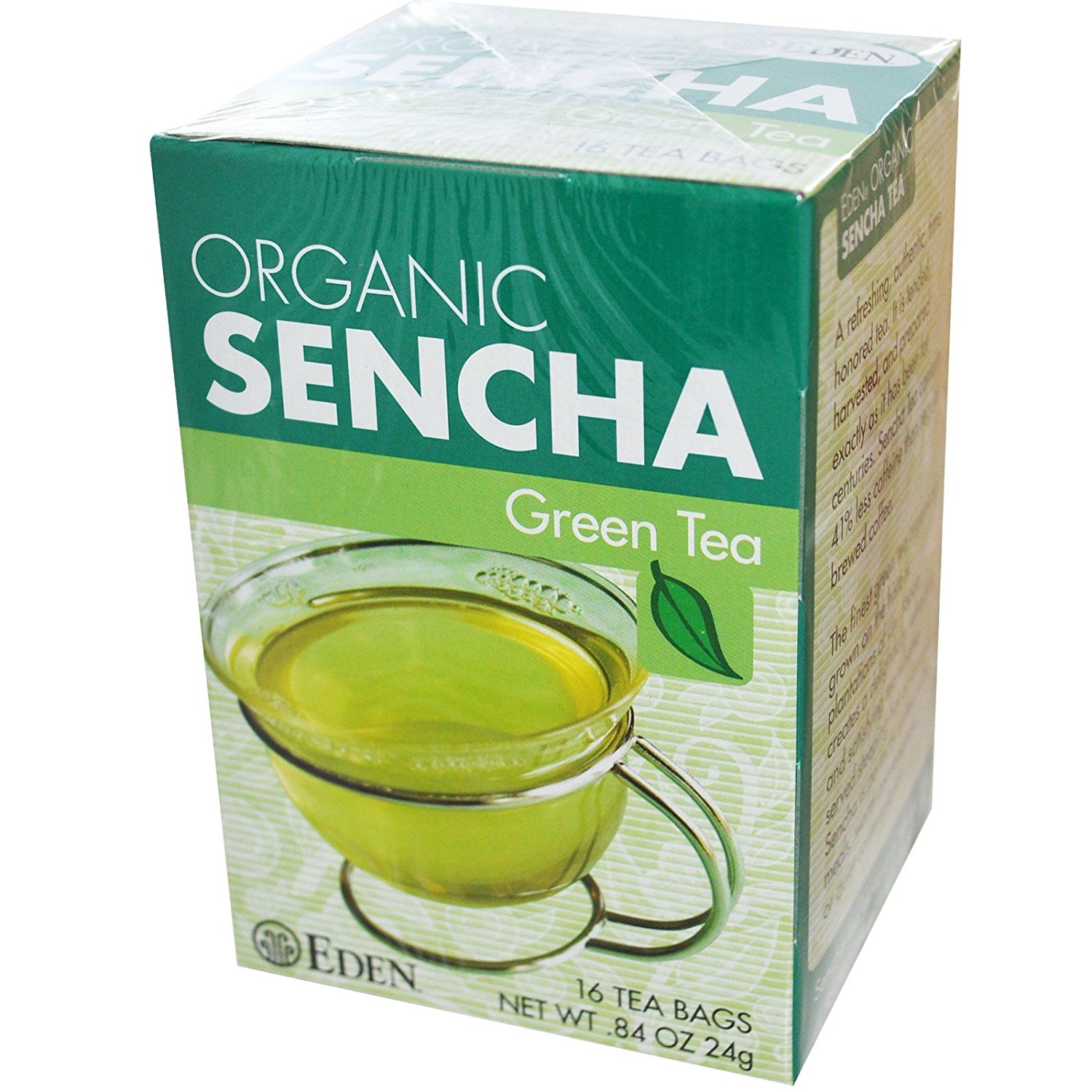 EDEN® ORGANIC SENCHA (GREEN TEA) 16 BAGS N2 Free Image Download