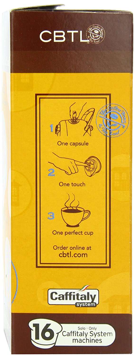 Cbtl House Brew Coffee Capsules By The Coffee Bean And Tea Leaf 16 Count Box Free Image Download