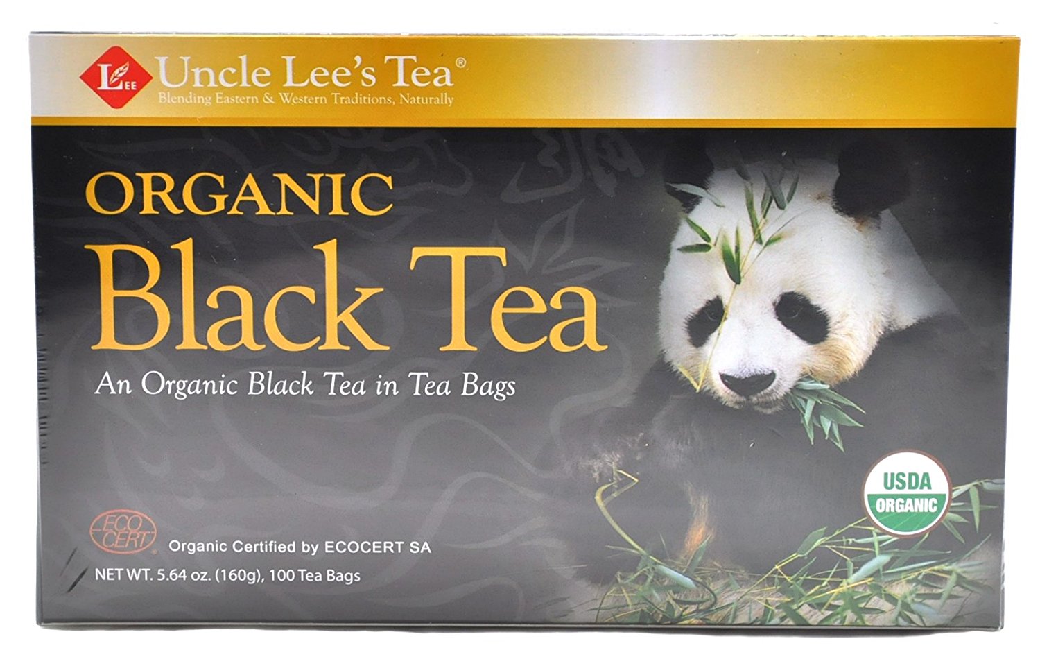 Uncle Lees Organic Black Tea (1) 100 Bag Box free image download