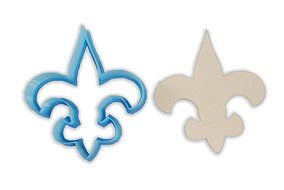 Fleur De Lis Cookie Cutter - MINI - 2 Inches