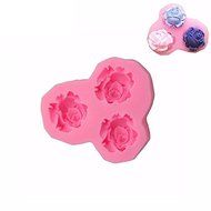 "dipshop 3 Flower Silicone Fondant Mold Cake Decorating Sugar Craft Mould" shopping