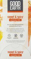 Good Earth Original Caffeine Free Tea Bags - 18 ct N4