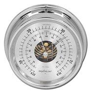 Aneroid Barometer In Chrome - Proteus (0-3000Ft.)