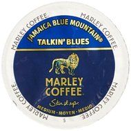 10-count K-cup for Keurig Brewers Coffee Pack Featuring Marley Coffee Jamaica Blue Mountain