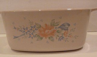 Bake Ware / Serve Ware, Vintage Corning Ware A-1 1/2-B "Symphony", Casserole Baking Dish