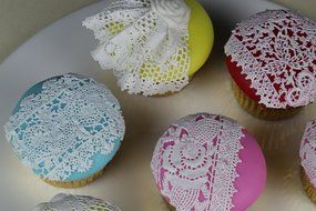 Versailles SLM026 Empire Cake Silicone Lace Mat Edible Sugar Mold - Extra Large N3