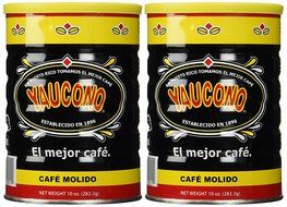 Cafe Yaucono Ground Coffee 10oz Can - Pack 2