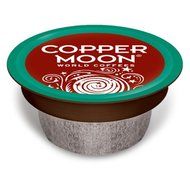 Copper Moon Coffee Fairtrade Organic Rain Forest Reserve Single Cup 100% Compostable, Dark Roast, 10 Count for... N2
