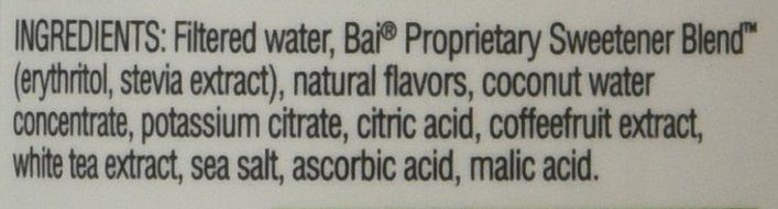 Bai Cocofusion Andes Coconut Lime, Antioxidant Infused Beverage, Cocofusion Andes Coconut Lime, 18 Ounce (Pack... N3