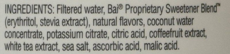 Bai Cocofusion Andes Coconut Lime, Antioxidant Infused Beverage, Cocofusion Andes Coconut Lime, 18 Ounce (Pack... N6