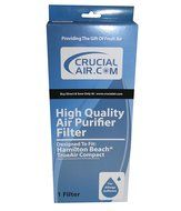 2 Crucial Air Replacement Air Purifier Filter Fit Hamilton Beach True Air 04383 Glow 04385 990051000 N4