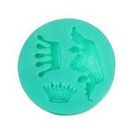 "DIY Crown Baking Mold Silicone Fondant Cake Decorating Mould" shopping