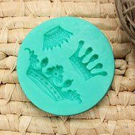 "DIY Crown Baking Mold Silicone Fondant Cake Decorating Mould" shopping N5