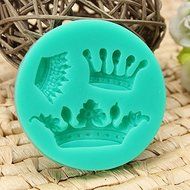 "DIY Crown Baking Mold Silicone Fondant Cake Decorating Mould" shopping N7