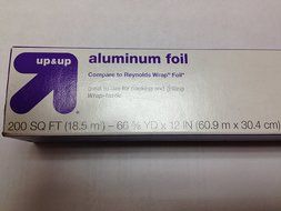 Up &amp; up Aluminum Foil 200sq Feet 2 Pack