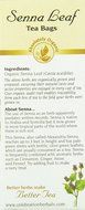 Celebration Herbals Organic Senna Leaf Tea Caffeine Free -- 24 Herbal Tea Bags N2