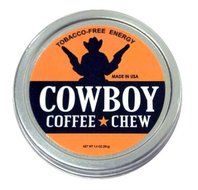 Cowboy Coffee Chew (Pack of 2) Quit Chewing Tin Can Non Tobacco Nicotine Free Smokeless Alternative to Dip Snuff... N2